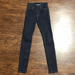 Hudson dark wash skinny jeans size 26